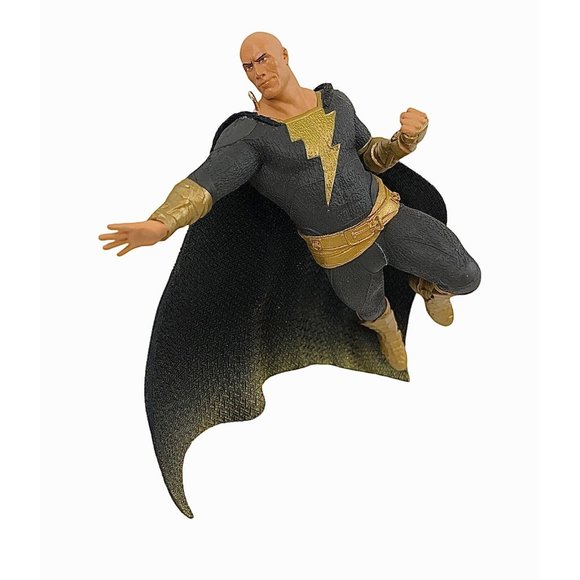 Hallmark Ornament Black Adam 2022 DC Comics Superhero Movie Dwayne Johnson New - Picture 3 of 10